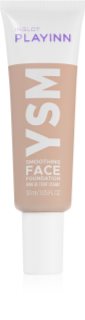 Inglot PlayInn YSM fond de teint lissant pour peaux grasses et mixtes