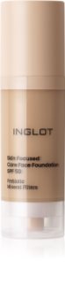 Inglot Skin Focused Care Face Foundation SPF 50 krycí make-up SPF 50