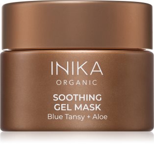 INIKA Organic Soothing Gel Mask Rahustav geelmask naha uuendamiseks 50 ml