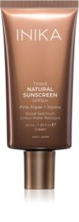 INIKA Organic Tinted Natural Sunscreen tönende Sonnencrem SPF 50+ 50 ml