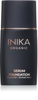 INIKA Organic Serum Foundation ápoló alapozó a gyönyörű arcbőrért