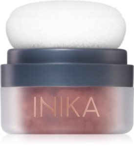 INIKA Organic Puff Pot sypká minerální tvářenka odstín Rosy Glow 3 g