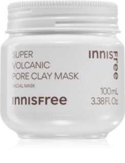 innisfree Super Volcanic Pore Clay Mask Puhastav savimask näole nahka ühtlustava ja poore minimeeriva toimega 100 ml