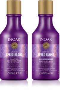 INOAR Absolut Speed Blond set for blonde hair 2x250 ml