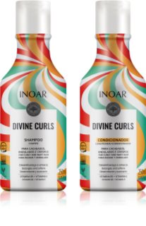 INOAR Curls sada pro kudrnaté vlasy 2x250 ml