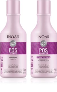 INOAR Pos Progress set for hair po keratinovém narovnání a nanoplastice 2x250 ml