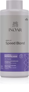 INOAR Absolut Speed Blond Schampo för blont hår 800 ml