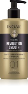 INOAR Vegan Revolution Smooth šampon za zaglađivanje vlasi za suhu i neposlušnu kosu 350 ml