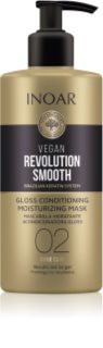 INOAR Vegan Revolution Smooth masque lissant hydratant pour cheveux 350 ml