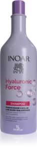 INOAR Hyaluronic Force Shampoo Fuktgivande schampo med hyaluronsyra 1000 ml