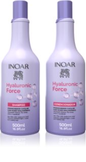 INOAR Hyaluronic Force Duo Set För torrt hår 2 st.