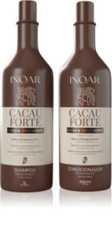 INOAR Cacau Forte Duo Set För hårförstärkning 2 st.