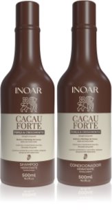 INOAR Cacau Forte Duo Set För hårförstärkning 2 st.