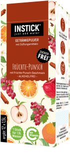 INSTICK Fruit Punch poudre pour la préparation de boisson saveur Fruit Punch 12x1500 ml