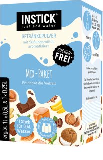 INSTICK Mix-Pack for Milk Pulver zur Herstellung von Getränken Geschmack Mix