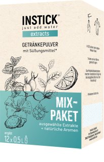 INSTICK Mix-Pack Extract Pulver zur Herstellung von Getränken Geschmack Mix Extracts