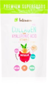 Intenson Collagen + Hyaluronic acid napój kolagenowy instant piękne włosy, skóra i paznokcie