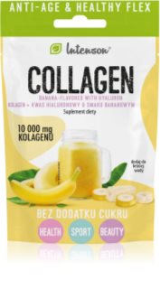 Intenson Collagen + Kwas Hialuronowy proszek do przygotowania napoju na piękne włosy, skórę i paznokcie smak Banana 1 szt.