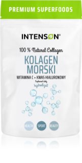 Intenson Kolagen Kwas Hialuronowy +Witamina C proszek do przygotowania napoju na piękne włosy, skórę i paznokcie 60 g