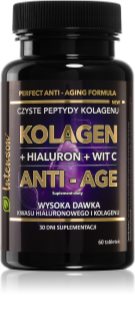 Intenson Kolagen +Hialuron +Wit C ANTI-AGE tabletki na włosy, skórę i paznokcie