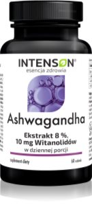 Intenson Ashwagandha 10 mg kapsułki na wsparcie zdrowia fizycznego i psychicznego 60 tabletek