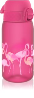 Ion8 Leak Proof sticla pentru apa pentru copii Flamingos 350 ml