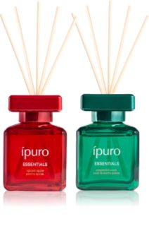 ípuro Essentials Season of Treats Peppermint Crush & Spiced Apple подаръчен комплект 2x50 мл.