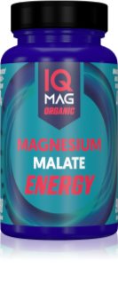 IQ Mag Magnesium Energy organic malát + B6 kapsle pro udržení energie a kognitivní výkonnosti 90 cps