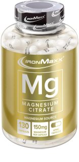 IronMaxx Mg-Magnesium Kapseln als effektive Ergänzung von Magnesium 130 KAP