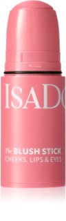 IsaDora Blush Stick multifunkcionális smink a szemre, az ajkakra és az arcra