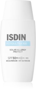 ISDIN FotoUltra 100 Solar Allergy Protect SPF 50+ crema protectora contra la radiación solar SPF 50+ 50 ml