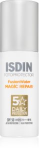 ISDIN Fotoprotector FusionWater Magic Repair zaščitni fluid proti sončnemu sevanju SPF 50 50 ml