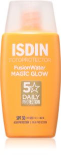 ISDIN Fotoprotector FusionWater Magic Glow opalovací krém na obličej SPF 30 50 ml