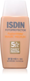 ISDIN Fotoprotector FusionWater Magic Medium SPF50 fluide teinté léger SPF 50 50 ml