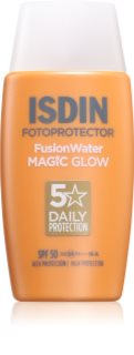 ISDIN Fotoprotector FusionWater Magic Glow lehký ochranný fluid SPF 50 50 ml
