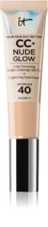 IT Cosmetics Your Skin But Better CC + Nude Glow CC krém az élénk bőrért SPF 40 Fair 32 ml
