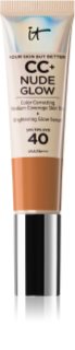 IT Cosmetics Your Skin But Better CC + Nude Glow creme CC para pele radiante SPF 40 Tan 32 ml