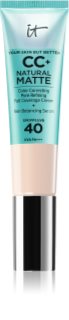 IT Cosmetics Your Skin But Better CC+ Cream Natural Matte matující make-up SPF 40
