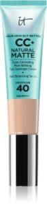 IT Cosmetics Your Skin But Better CC+ Natural Matte krem CC matujące