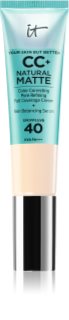 IT Cosmetics Your Skin But Better CC+ Natural Matte CC krém matt hatásért
