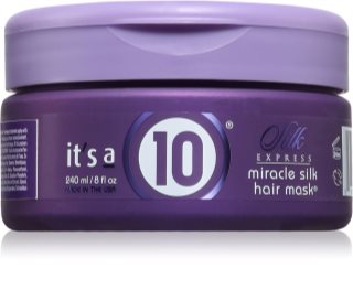 it's a 10 Miracle Silk Hair mask masque nourrissant en profondeur 240 ml