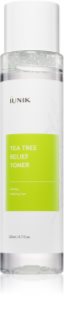iUnik Tea Tree beruhigendes Tonikum für empfindliche Haut mit Neigung zu Akne 200 ml