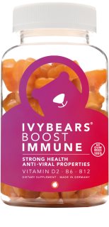 Ivy Bears Boost Immune žuvacie medvedíky na posilnenie imunity 60 ks