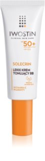 Iwostin Solecrin blagi fluid za toniranje SPF 50+ za osjetljivu kožu lica 30 ml