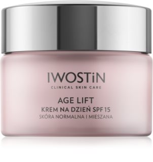 Iwostin Age Lift creme de dia antirrugas para peles normais a mistas 40+ SPF 15 50 ml