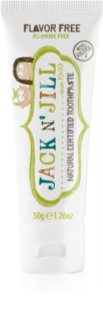 Jack N’ Jill Natural naravna zobna pasta za otroke brez okusa 50 g