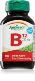 Jamieson B12 250 mcg Tabletten zur Unterstützung der Blutbildung 100 TABL