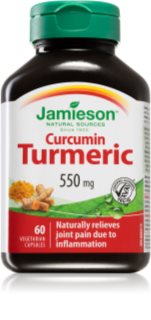 Jamieson Curcumin Turmeric 550 mg kapsle pro udržení normální hladiny cholesterolu 60 cps