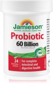 Jamieson Probiotic Ultra Strength 60 Billion capsules pour favoriser la digestion 24 cps