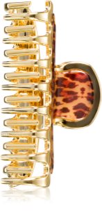 Janeke Hair-Clip Leopard mola de cabelo